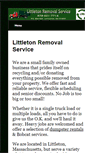 Mobile Screenshot of littletonremovalservice.com